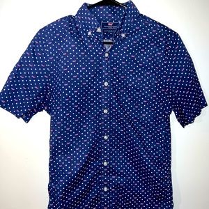 Mens XS Vineyard Vines short sleeve button down